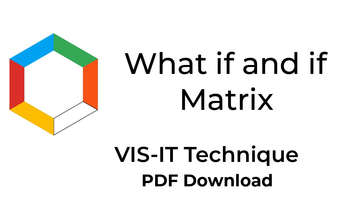 The VIS-IT™ What if and if Technique matrix pdf download.