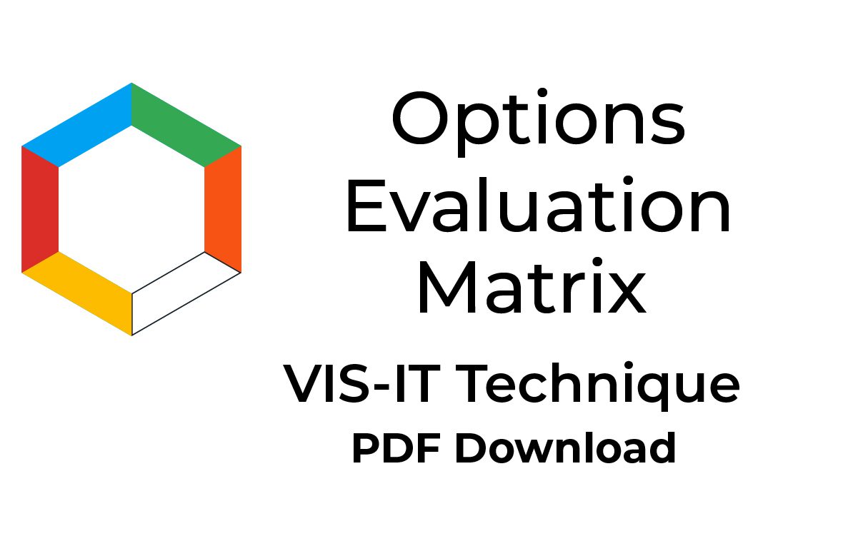 The VIS-IT™ Options Evaluation Matrix Technique pdf download.