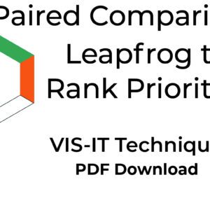 The VIS-IT™ Paired Comparison Technique to Rank Priorities is used to compare leapfrog.